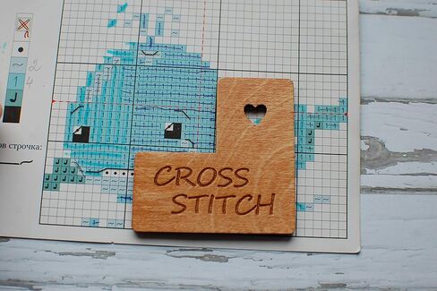 أداة تذكير الإبرة لمساعد نمط الغرز المتقاطعة 2 في 1 حافظة إبرة مغناطيسية لعلامة التطريز وحافظة نمط التطريز وحامل الرسم البياني وحامل إبرة لحامل نمط التطريز المغناطيسي in Kuwait