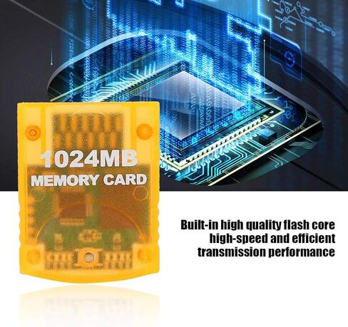 Memory Card 1024MB Large Capacity Compatible WII Game Console Game Accessories in Saudi Arabia