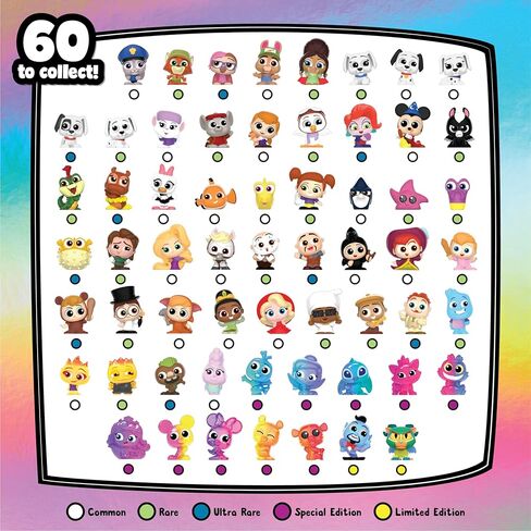Just Play Disney Doorables Mini Peek Technicolor Takeover 2-Pack, 1.5-inch Collectible Figures, Kids Toys for Ages 5 Up in Saudi Arabia