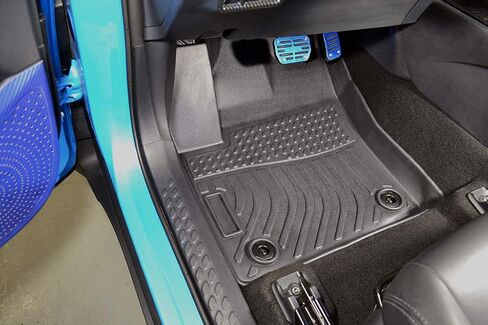 Landrol Car Floor Mats Replacement for Toyota CHR C-HR 2018-2022 Custom Fit Heavy Duty Odorless Carpets Durable All Weather Protection Liners Black in Saudi Arabia