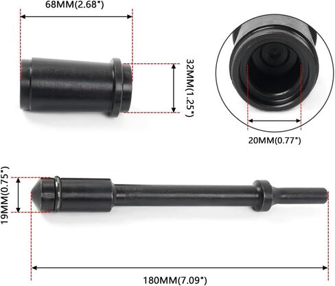 muge racing 29450 Short Anchor Pin Bushing Kit Fit for Anchor Bushings Brakes Anchor Pin Bushing Driver Removal Installer Tool in Saudi Arabia
