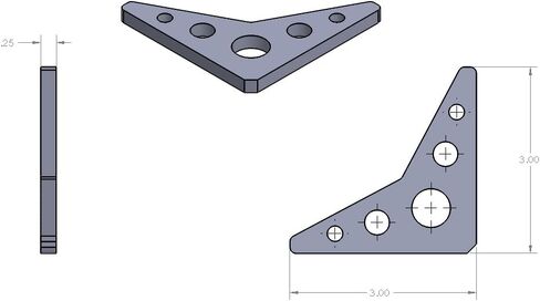 Ruffstuff Specialities R1399 مجموعة تقوية الفولاذ (3 بوصات - 5 فتحات 90 درجة) in Kuwait
