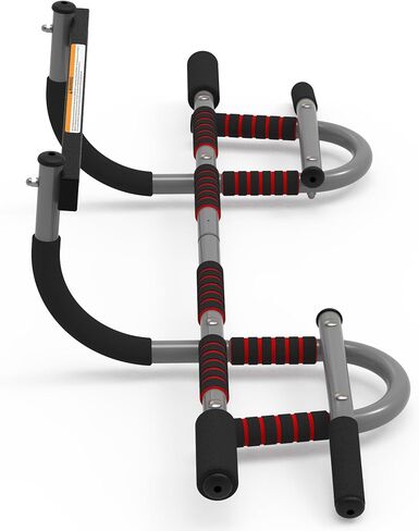 شريط سحب من leikefitness لإطار الباب قابل للتعديل ومحمول للجزء العلوي من الجسم للياقة البدنية للصالات الرياضية المنزلية (AB7010) in Kuwait