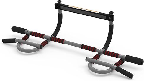 شريط سحب من leikefitness لإطار الباب قابل للتعديل ومحمول للجزء العلوي من الجسم للياقة البدنية للصالات الرياضية المنزلية (AB7010) in Kuwait