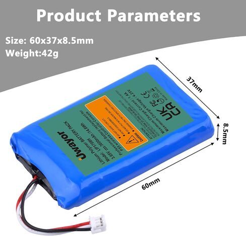 بطارية وحدة التحكم Uwayor PS5، بطارية 3600 مللي أمبير LIP1708 لجهاز Sony PS5 Playstation 5 DualSense CFI-ZCT1W وحدة التحكم اللاسلكية in Kuwait