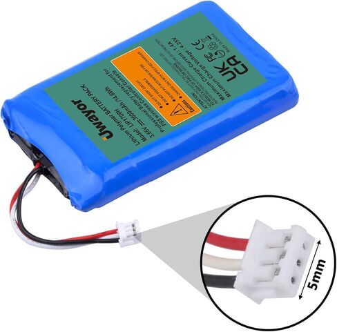 بطارية وحدة التحكم Uwayor PS5، بطارية 3600 مللي أمبير LIP1708 لجهاز Sony PS5 Playstation 5 DualSense CFI-ZCT1W وحدة التحكم اللاسلكية in Kuwait