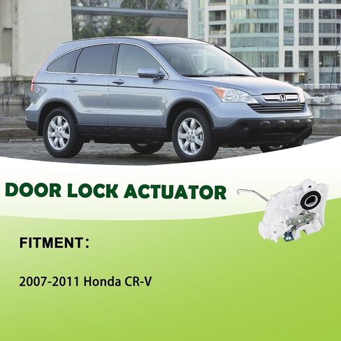 omoZone Power Door Lock Latch Actuator Motor with Rod Rear Right Side Compatible with 2007-2011 Honda CR-V Replaces 72610-SWA-A01 72610SWAA01 in Saudi Arabia