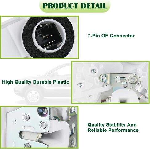 omoZone Power Door Lock Latch Actuator Motor with Rod Rear Right Side Compatible with 2007-2011 Honda CR-V Replaces 72610-SWA-A01 72610SWAA01 in Saudi Arabia