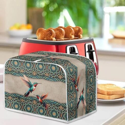 Talayituse Boho Paw Print Toaster Cover 4 Slice Bread Toaster Oven Cover Washable Toaster Cover Kitchen Small Appliance Covers Bakeware Protector in Saudi Arabia