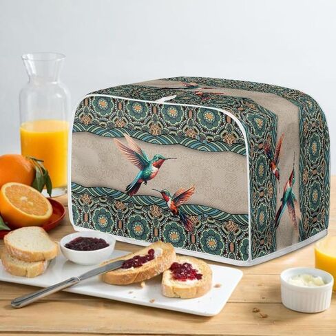 Talayituse Boho Paw Print Toaster Cover 4 Slice Bread Toaster Oven Cover Washable Toaster Cover Kitchen Small Appliance Covers Bakeware Protector in Saudi Arabia