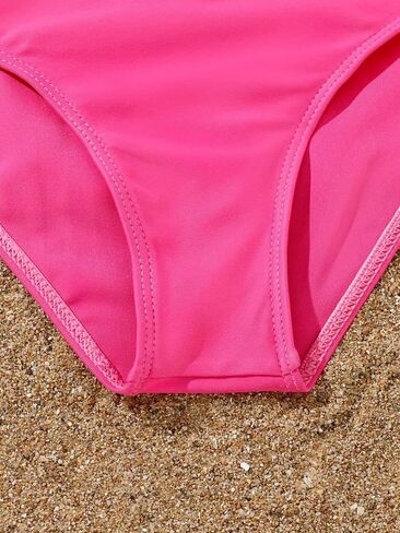 COZYEASE Girl's 3 Piece Swimsuits Heart Print Halter Triangle Cute Bikini Bathing Suit with Cover Up Skirt in Saudi Arabia