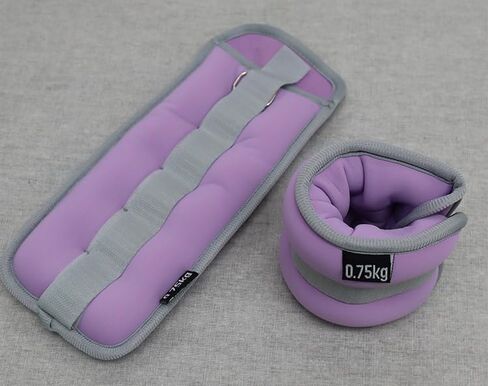 SOJUFOG Ankle Leg Weights for Women, Men and Kids - 1 Pair Strength Training Wrist/Leg/Arm Weight with Adjustable Strap for Gym, Fitness, Workout, Walking, Jogging in Saudi Arabia