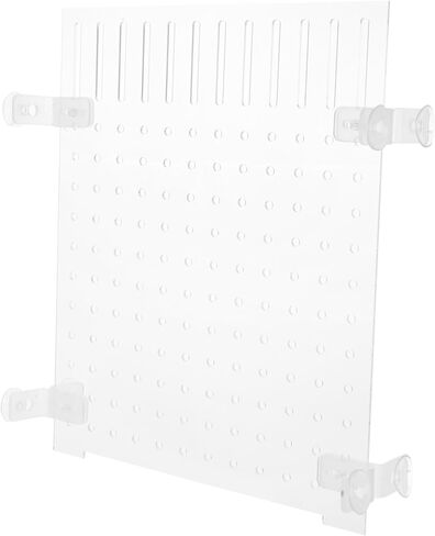 MARMERDO حوض للأسماك مجلس خزان الأسماك مقسم 20 جالون 10 جالون خزان الأسماك حوض السمك مقسم واضح بيتا خزان الأسماك ديكور حوض السمك فواصل خزان صافي الاكريليك المحمولة in Kuwait