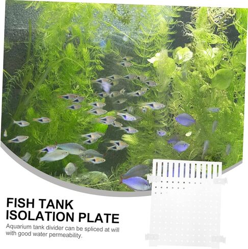 MARMERDO حوض للأسماك مجلس خزان الأسماك مقسم 20 جالون 10 جالون خزان الأسماك حوض السمك مقسم واضح بيتا خزان الأسماك ديكور حوض السمك فواصل خزان صافي الاكريليك المحمولة in Kuwait
