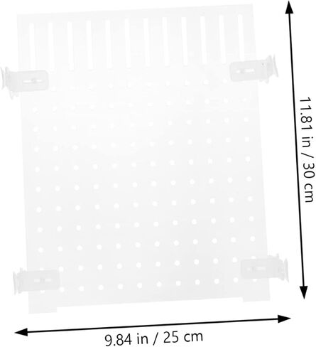 MARMERDO حوض للأسماك مجلس خزان الأسماك مقسم 20 جالون 10 جالون خزان الأسماك حوض السمك مقسم واضح بيتا خزان الأسماك ديكور حوض السمك فواصل خزان صافي الاكريليك المحمولة in Kuwait