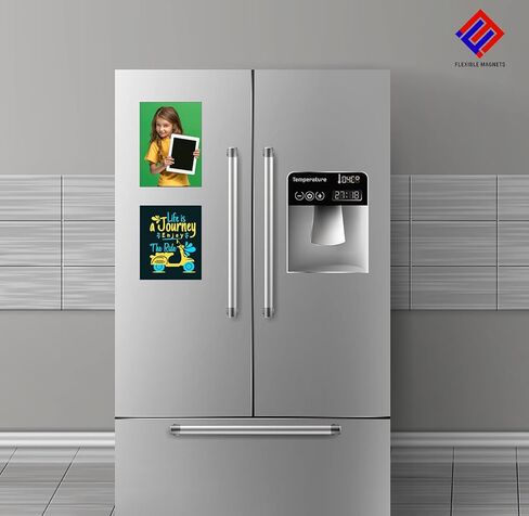 لفة فينيل مرنة من أوراق المغناطيس - بيضاء، قوية للغاية ومثالية للحرف اليدوية - قابلة للطباعة بنفث الحبر التجاري (24 بوصة × 30 بوصة × 30 مل) in Kuwait