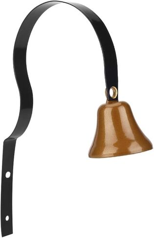 Yosoo Health Gear Antique Shopkeepers Bell, Wall Mounted Metal Alarm System Shop Door Bell Dog Training Bell Traditional Doorbell Home Decoration in Saudi Arabia