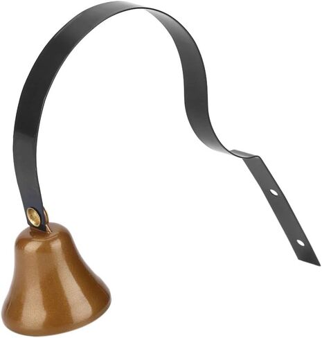 Yosoo Health Gear Antique Shopkeepers Bell, Wall Mounted Metal Alarm System Shop Door Bell Dog Training Bell Traditional Doorbell Home Decoration in Saudi Arabia