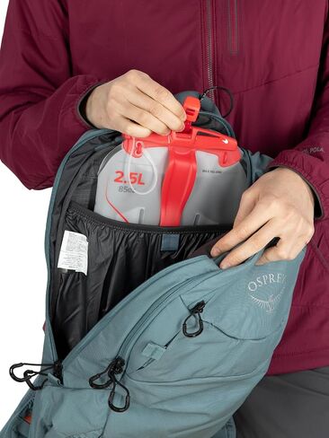 Osprey Glade 12L Ski and Snowboard Backpack with Hydraulics Water Reservoir, Black in Saudi Arabia