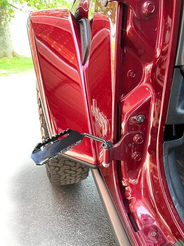 *محسّن جديد* أوتاد قدم مريحة من Northland Offroad® JKU JLU JT Wrangler Gladiator. دع الجميع يستمتعون بالأبواب مع هذه المجموعة المكونة من 4 أوتاد للأقدام. in Kuwait