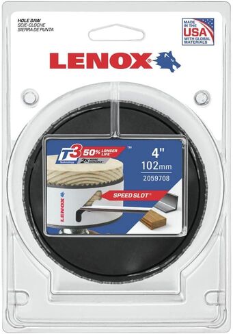 Lenox 2059708 4 in. Bi-Metal Non-Arbored Hole Saw in Saudi Arabia