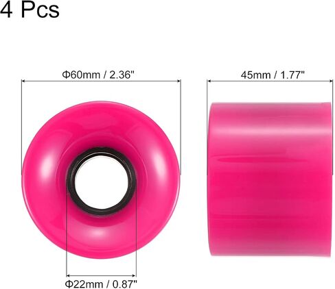 PATIKIL Longboard Wheels, Skateboard Wheel Street Wheels for Skateboards Cruiser Wheels Replacement 78A in Saudi Arabia