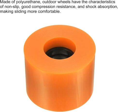 PATIKIL Longboard Wheels, Skateboard Wheel Street Wheels for Skateboards Cruiser Wheels Replacement 78A in Saudi Arabia