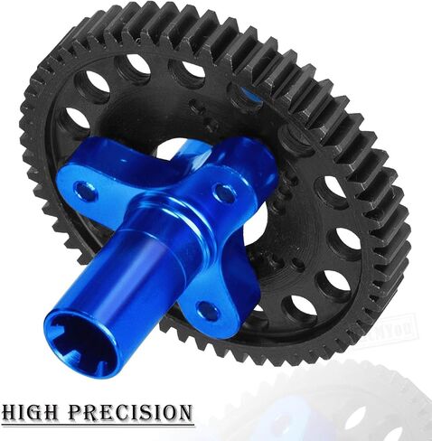 قابض شبشب RCMYou 57T Spur Gear مع تروس 15T/16T/17T تناسب تروس تروس 3.175 مم (1/8 بوصة) ترقيات متوافقة مع عمود 1/10 Granite/Senton/Big Rock/Vorteks 3s، Kraton/Outcast 4S، 1/8 Typhon 3S، الأزرق الداكن in Saudi Arabia