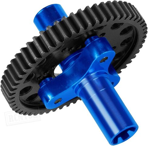 قابض شبشب RCMYou 57T Spur Gear مع تروس 15T/16T/17T تناسب تروس تروس 3.175 مم (1/8 بوصة) ترقيات متوافقة مع عمود 1/10 Granite/Senton/Big Rock/Vorteks 3s، Kraton/Outcast 4S، 1/8 Typhon 3S، الأزرق الداكن in Saudi Arabia