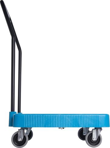 منتجات Carlisle FoodService E-Z Glide Warewashing Rack Dolly Dishwashing Rack Dolly مع استنزاف ومقبض للمطبخ والمطاعم، بلاستيك، 22.5 × 22.5 × 8 بوصة، أسود in Saudi Arabia