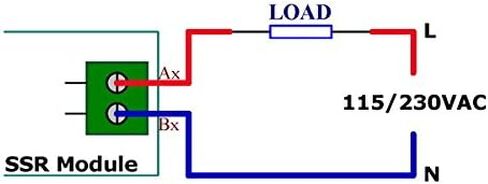 Electronics-Salon DIN Rail Mount DC24V 8 Channels DC-AC 2Amp G3MB-202P Solid State Relay SSR Module Board. in Saudi Arabia