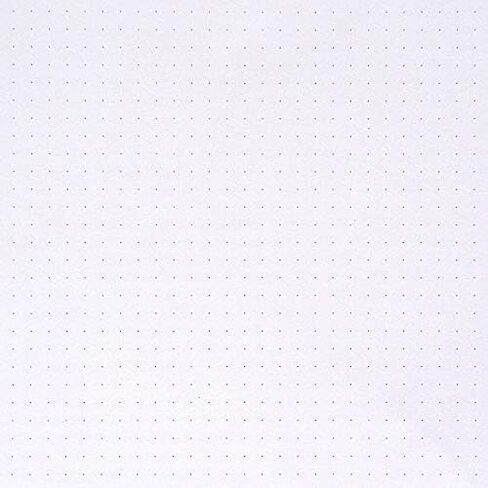 ورق إعادة تعبئة بحجم Letter من Discette، 8.5 × 11، شبكة منقطة، 120 جرامًا للمتر المربع، لـ 11 قرصًا، دفتر ومجلة Discbound، أبيض، 100 ورقة، 200 صفحة in Kuwait