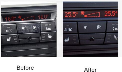 Jaronx for BMW A/C Climate Control Panel Fan Speed Button Replacement, fit for BMW 1 Series E81/E87/E88/E82, 3 Series E90/E91/E92/E93, X1 E84, X3 F25, X4 F26(1 PCS) in Saudi Arabia