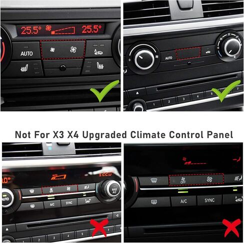 Jaronx for BMW A/C Climate Control Panel Fan Speed Button Replacement, fit for BMW 1 Series E81/E87/E88/E82, 3 Series E90/E91/E92/E93, X1 E84, X3 F25, X4 F26(1 PCS) in Saudi Arabia