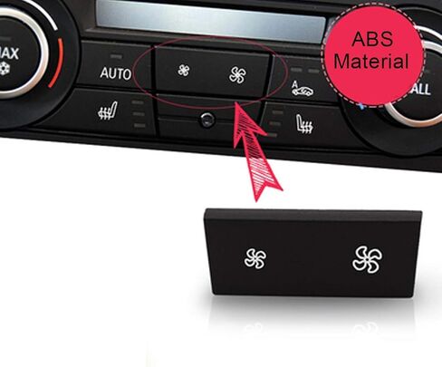 Jaronx for BMW A/C Climate Control Panel Fan Speed Button Replacement, fit for BMW 1 Series E81/E87/E88/E82, 3 Series E90/E91/E92/E93, X1 E84, X3 F25, X4 F26(1 PCS) in Saudi Arabia