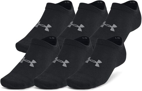 Under Armor Essential No Show Socks 6 Pack in Saudi Arabia