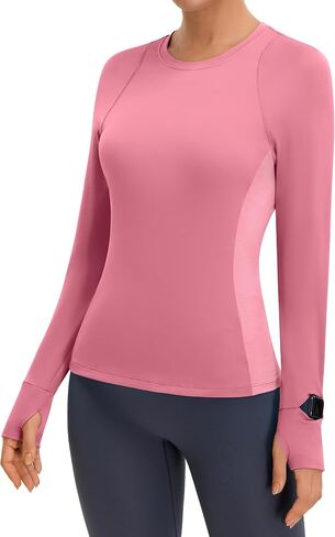 BMJL Women's Long Sleeve Tops Gym Gym Athletic Treamtic قمصان تدريبات اليوغا تتجاهل ملابس 2025 in Saudi Arabia