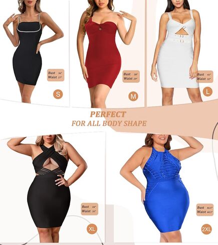 Hybrid & Company Women's Retro Charm Off Shoulder Stretch Fit Dress for Party in Saudi Arabia