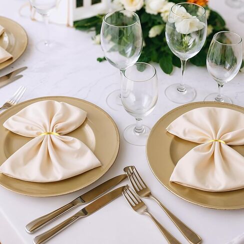 100pcs حلقات منديل الذهب ، حلقات منديل ذهبية أنيقة ، servilleteros para mesas لحفلات الزفاف والحفلات والعشاء in Kuwait