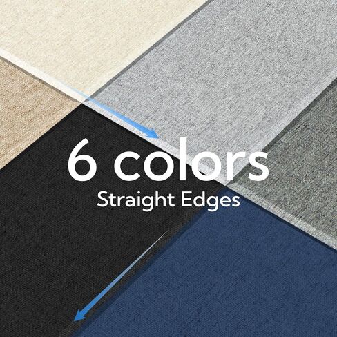 Olanglab Fiberglass Acoustic Wall Panels 4 Pack, 11.8'' x 23.6'' Sound Panels, Fabric Wrapped Sound Proof Panels for Walls (Light Gray) in Saudi Arabia
