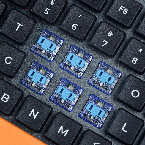 مفتاح لوحة المفاتيح الميكانيكية Arctic-Fox 25pcs ، ملف تعريف منخفض 5 دبوس لمفتاح لوحة مفاتيح Kailh Chocolate Maming RGB/SMD/LED ، روبن in Saudi Arabia