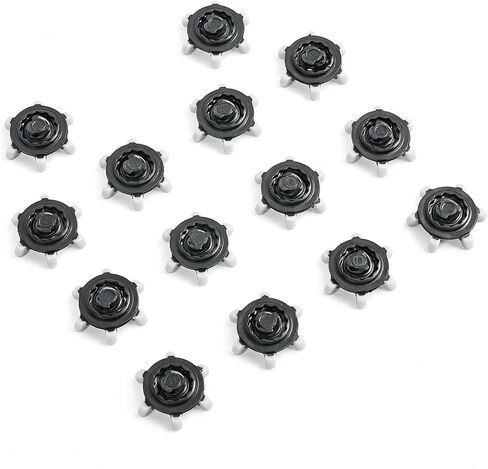 مجموعة استبدال المسامير لأحذية الجولف 14 قطعة مضادة للانزلاق ومسامير سريعة الالتواء سهلة الاستبدال، هدية رائعة للاعبي الغولف والرياضيين، مسامير متينة عالية الأداء in Kuwait