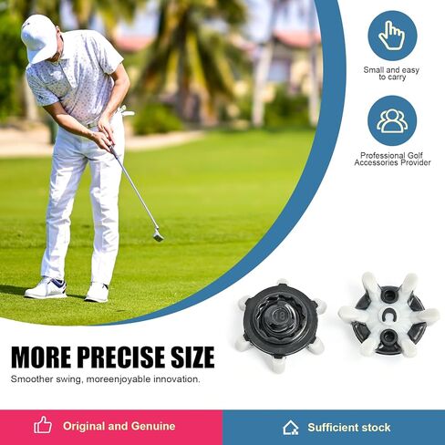 مجموعة استبدال المسامير لأحذية الجولف 14 قطعة مضادة للانزلاق ومسامير سريعة الالتواء سهلة الاستبدال، هدية رائعة للاعبي الغولف والرياضيين، مسامير متينة عالية الأداء in Kuwait