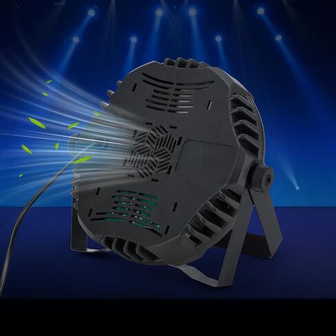 ضوء بلوتوث بار، 36 مصباح LED للحفلات مع جهاز تحكم بالأشعة تحت الحمراء، أضواء دي جي مع صوت الموسيقى المنشط، ضوء غامر موقوت مع مروحة مناسبة للحفلات العائلية، استوديو الموسيقى، عبوتان in Saudi Arabia