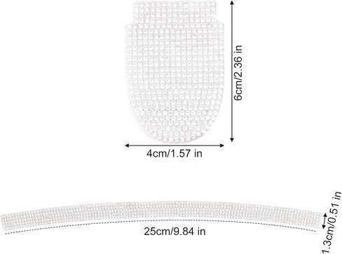 4pcs Rhinestone Stickers Charms for Owala, Sparkling Water Bottles Stickers Decorative Bottle Accessories Decoration Compatible with Owala FreeSip 16 24 32 40 oz (White) in Saudi Arabia
