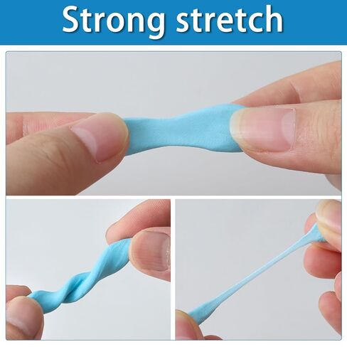 Adhesive Poster Sticky Tack Putty, Reusable Removable Mounting Putty, 132PCS, for Displaying Pictures, Posters, Nail Art, Party Decorations(Blue) in Kuwait