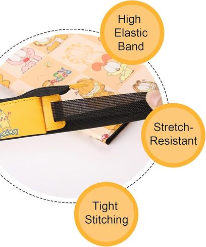 كيس القلم لطيف متوافق مع رائع | قلم رصاص متوافق مع Apple iPad | حامل قلم رصاص متوافق مع Wacom & Huion & XP-Pen & Simbans | حامل القلم متوافق مع Samsung (أسود) in Kuwait