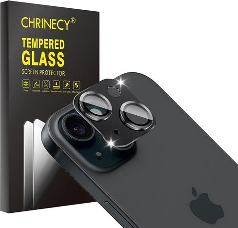3 حزمة كاميرا زجاجية العدسة واقي متوافق مع iPhone 17 Pro Max ، غطاء عدسة Clear Clear HD HD ، حماية مضادة للخلع ، طقم التثبيت السهل in Kuwait