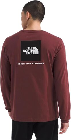 The North Face Mens Long Sleeve Box NSE Tee in Saudi Arabia