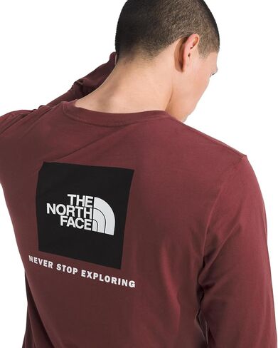 The North Face Mens Long Sleeve Box NSE Tee in Saudi Arabia